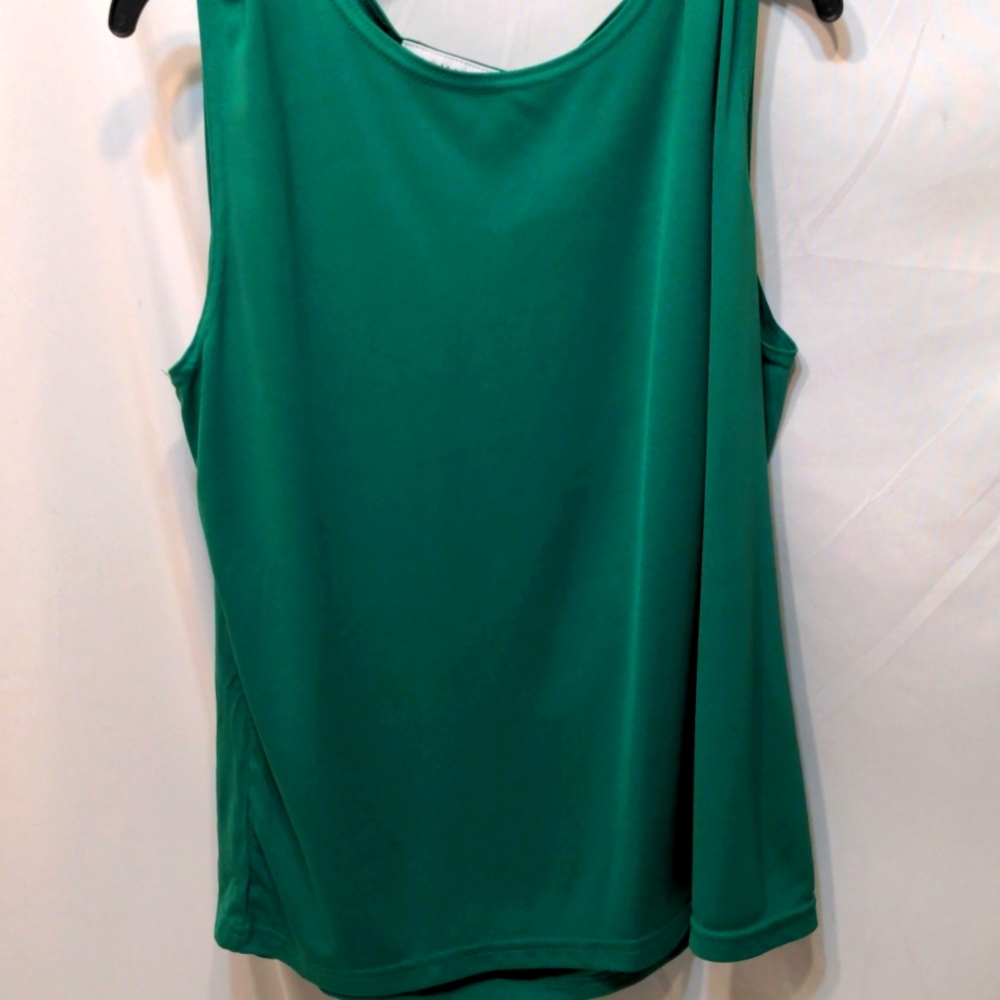 Sag Harbor green tank top size XL